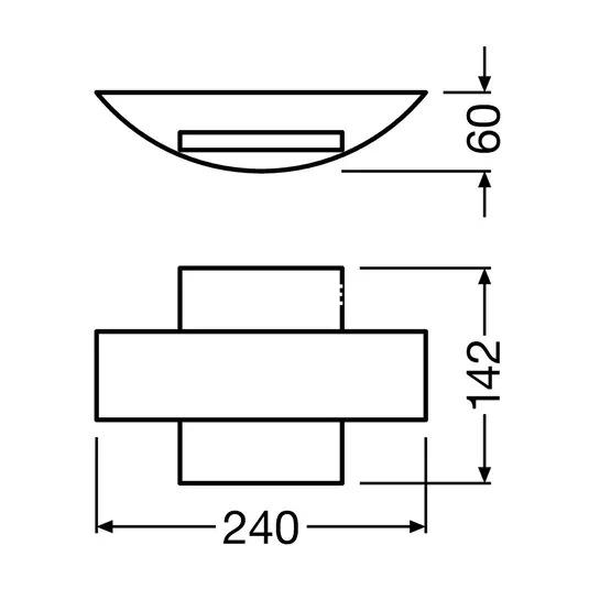 ENDURA® STYLE Shield SQ 11W DG