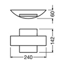 ENDURA® STYLE Shield SQ 11W DG
