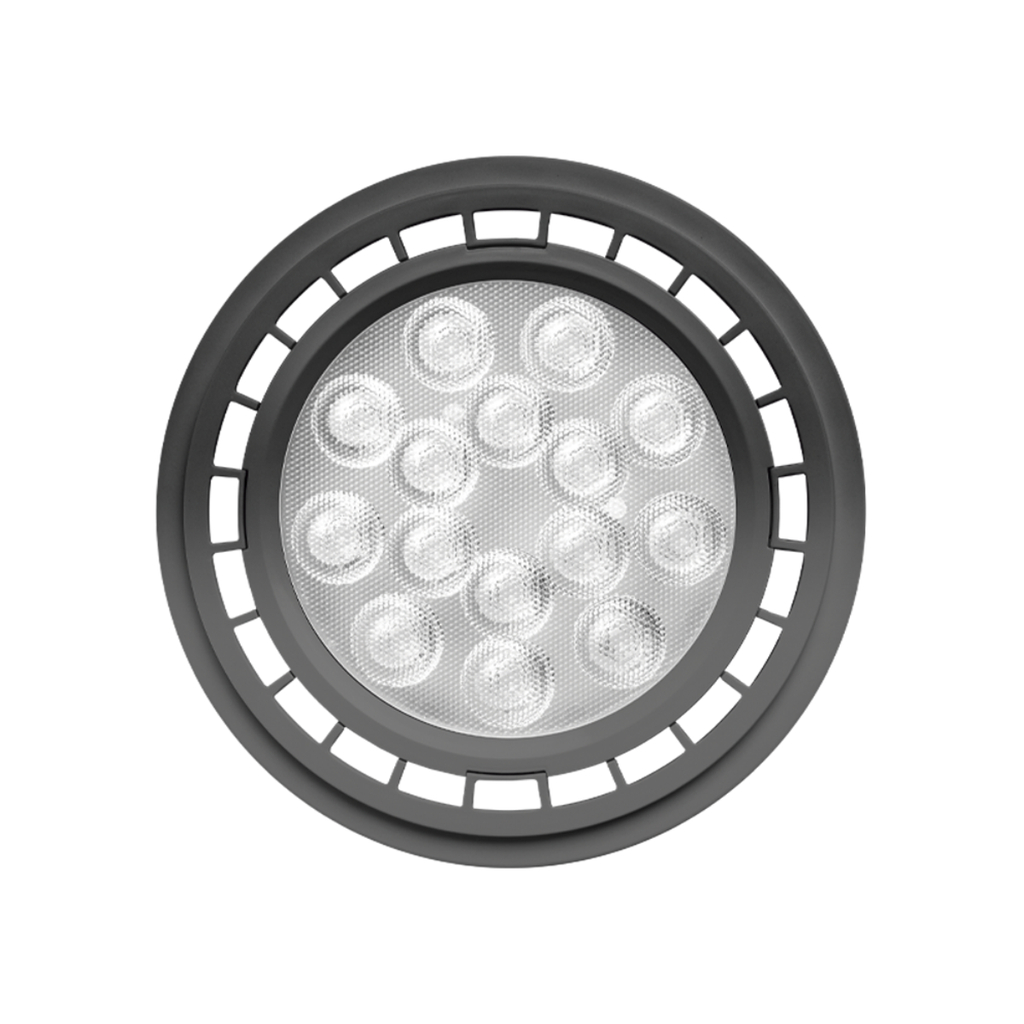 AR111 MACROLED ECO GRIS 15W GU10 AC100-240V FRIO 6000K 25º