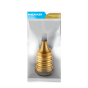 PORTALÁMPARA ALUMINIO E27 DIXON BRONCE BRILLANTE