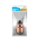 PORTALÁMPARA ALUMINIO E27 JERSEY COBRE