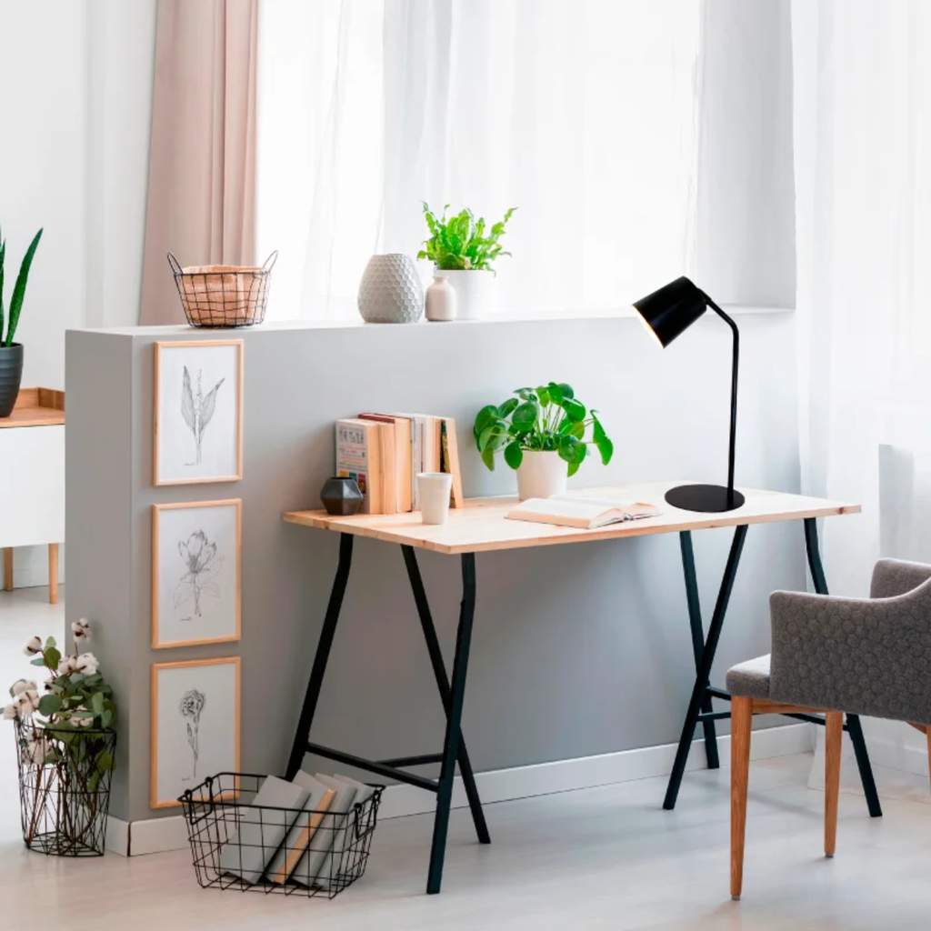 TROMSO - LÁMPARA DE MESA / ESCRITORIO E27 NEGRO