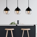 MITTE - COLGANTE 1 LUZ E27 NEGRO