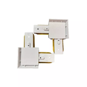 ACCESORIO - UNION 90° PARA TRACKER BLANCO