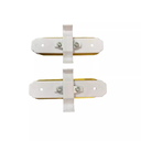 ACCESORIO - UNION RECTA PARA TRACKER BLANCO