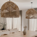 NERVO LAMPARA PARMA 50X35 KRAFT TOSTADO