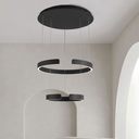 Colgante doble ø60cm y ø40cm de aluminio, de 50w+30w led