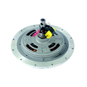 Ventilador de techo de cuatro palas metal 1200 mm. (Negro)