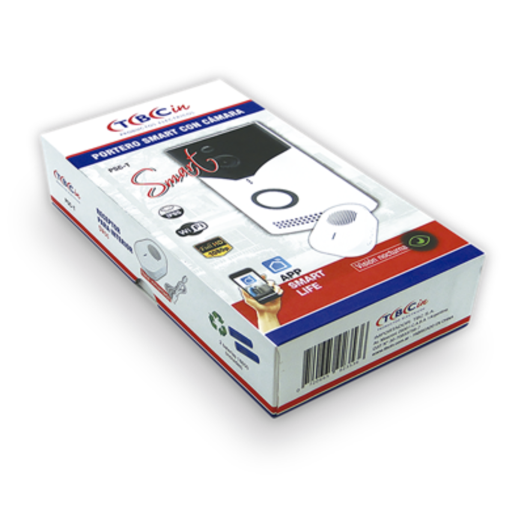 PORTERO SMART TBCIN CON CAMARA IP65