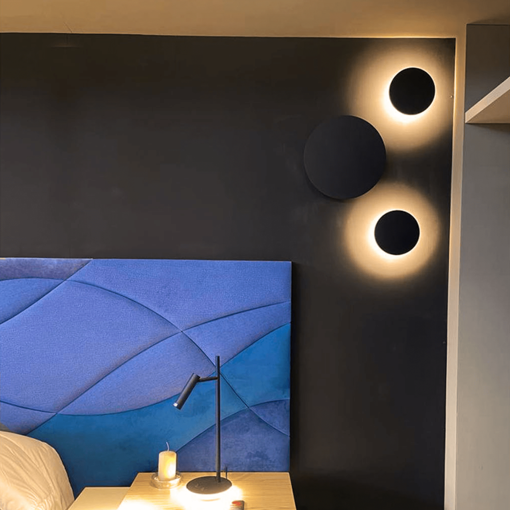 Iluminación Exterior de pared embutido VK-YIKA P-NG-8W-3000K 8W negro 676 D 165x58mm