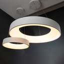 Iluminación Interior suspendidos VK N BAGEL 80W blanco 4960 D800 x H100 mm