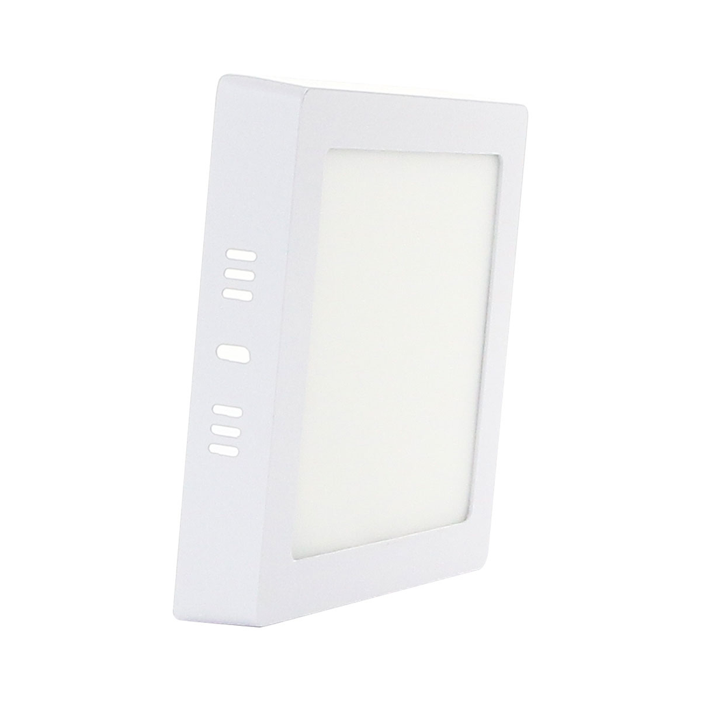 Plafon Ext Cuadrado leds 12W Frio 900 Lm 6000