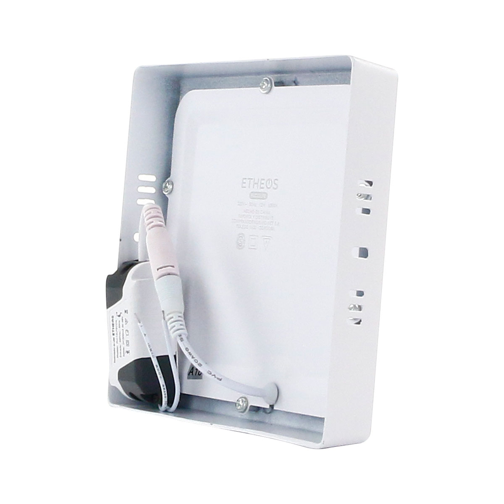 Plafon Ext Cuadrado leds 12W Frio 900 Lm 6000