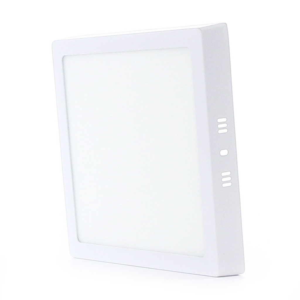 Plafon Ext Cuadrado leds 18W Frio 1500Lm 6000