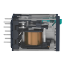 REL?MINIATURA 12A 2NANC 24VDC