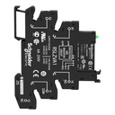 RELE+BASE TORNILLO 230 VAC/VDC