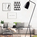 BOLIVIA - LÁMPARA DE PIE ALUMINIO E27 ALTURA 140CM NEGRO