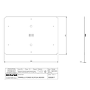 BM-0790 BANDEJA MONTAJE P/CAJA