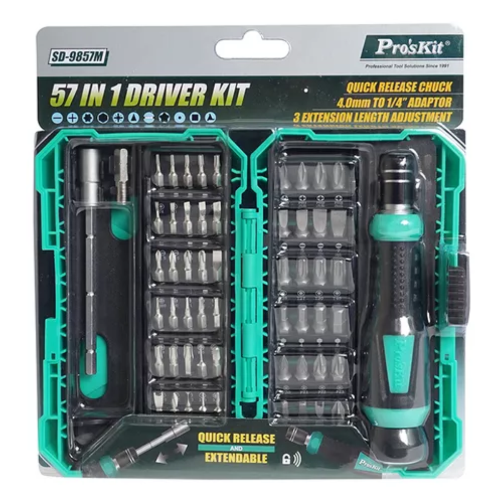 SET DE DESTOR CELU/NOTEBOOK PROSKIT SD-9857M