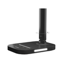 Velador diana negro 7w dimerizable con carga USB Macroled