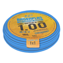 Cable Unipolar 1 mm Argenplas Celeste