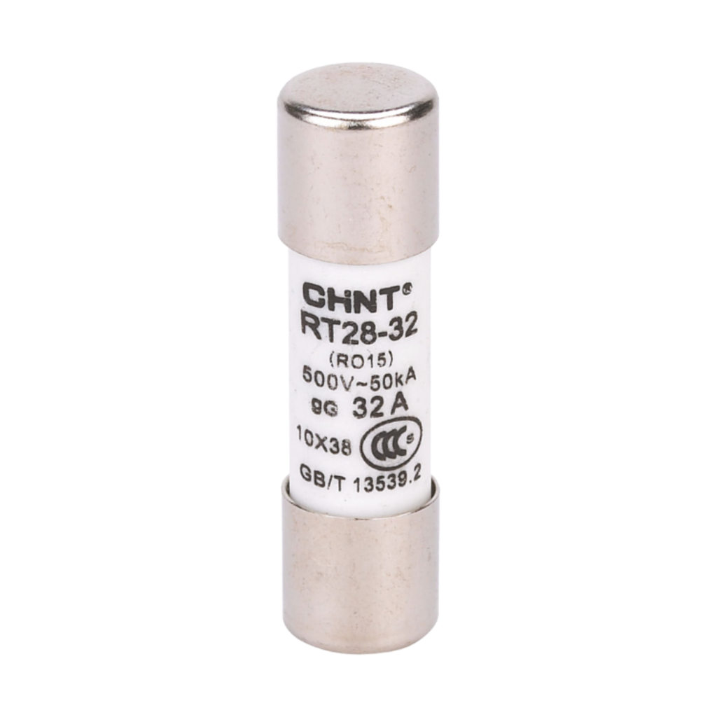 FUSIBLE CILÍNDRICO - Tamaño: 10 x 38 - In: 6A gG - Icc: 100kA @ 500VAC