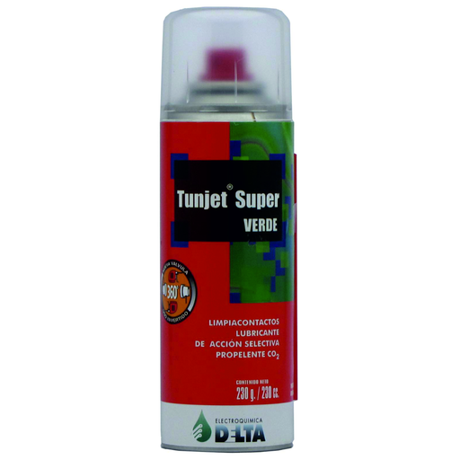 [DTATSGV] Tunjet Super VERDE, con propelente CO2  440cc / 450g