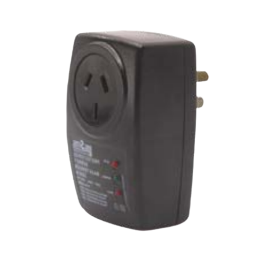 [RBC1101 NEG] PROTECTOR DE SOBRE Y BAJA TENSION INDIVIDUAL - 2000W - NEGRO