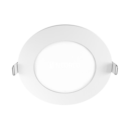 [CORPER06NW] Panel embutido circular 06W Macroled neutro