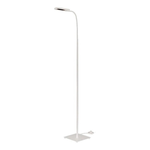 [DABNERON-P BLANCO] Lampara de pie con pintura blanca soft de led de 4w; 480 lumens