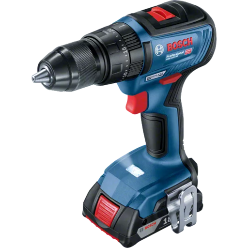 [ITU06019H51E2] Taladro de Percusión / Atornillador ½" GSB 18V-50 13MM. Motor brushless (sin carbones). Luz led. RPM: 0/460 - 1800 . Torque: 50/28Nm. No incluye batería. Heavy Duty, garantía dos años.