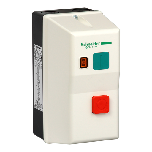 [SCHLE1M35Q708] MINI ARR.CAJ C/TERMINAL Y PIL1.8/2.6A 380VCA
