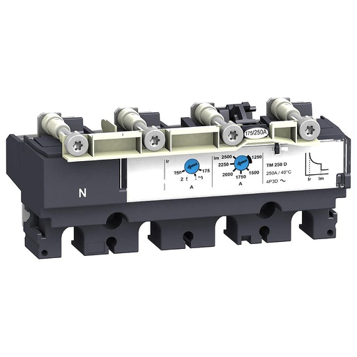 [SCHLV429040] BLOQUE DE RELE TM100D 4P3D