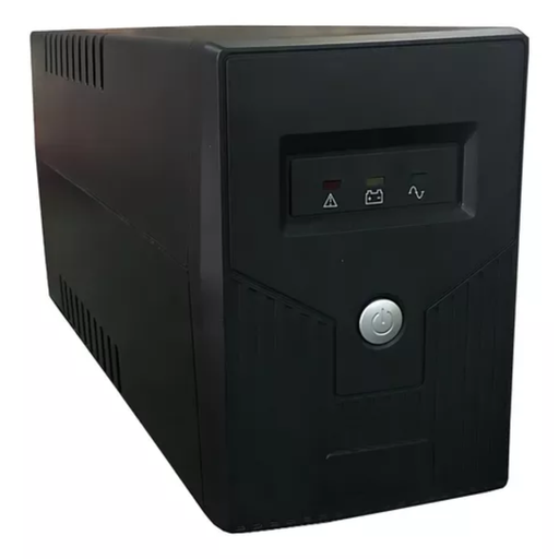 [ATOUPS 1000@] UPS + Filtro de línea + Estabilizador de Tensión 1000VA - 2 Salidas de 220V - Protección para Internet - Apto Grupo Electrógeno