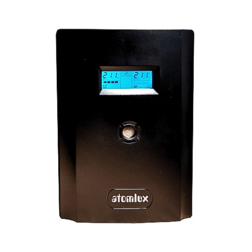 [ATOUPS 3500@] UPS + Filtro de línea + Estabilizador de Tensión 3500VA - 6 Salidas de 220V Soft p/Monitoreo Incluido - Protección para Internet - Apto Grupo Electrógeno