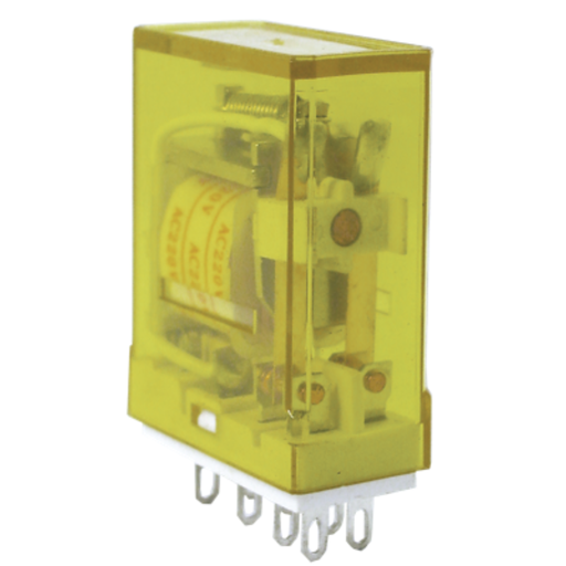 [TBCRY2S-24VCA] RELE AUXILIAR EXTRAIBLE TBCIN PARA ZOCALO PSF-22A 10A 220VCA - BOBINA 24VCA