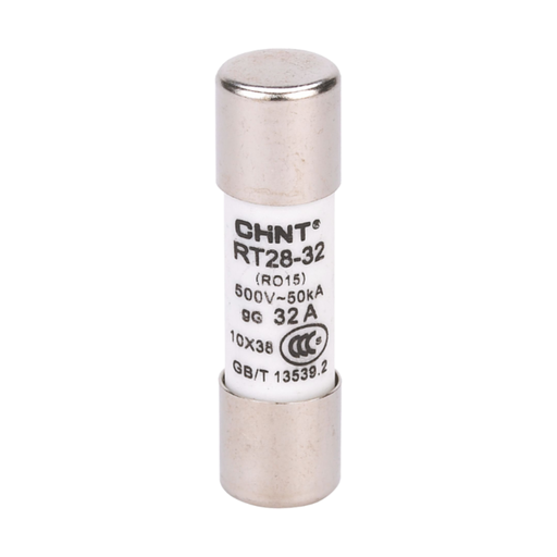 [CORRT28-32 6A gG] FUSIBLE CILÍNDRICO - Tamaño: 10 x 38 - In: 6A gG - Icc: 100kA @ 500VAC